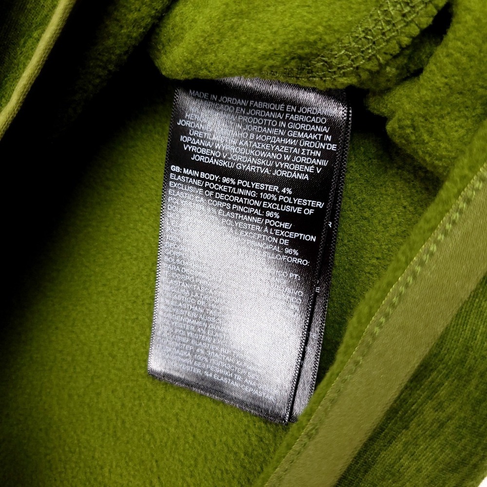 The North‎ Face Men's Large 1/2 Zip Forest Olive Long Sleep New - Picture 7 of 10